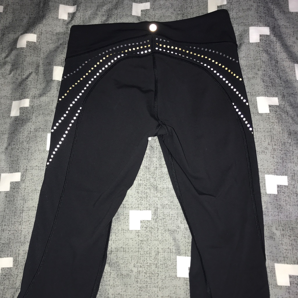 Lululemon Crop Reflective Leggings